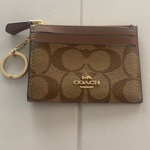 Coach keychain wallet